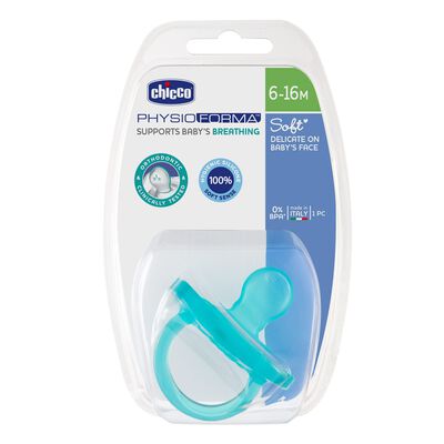 Soft Pacifier (6-16m) (Blue) (1 Pc)